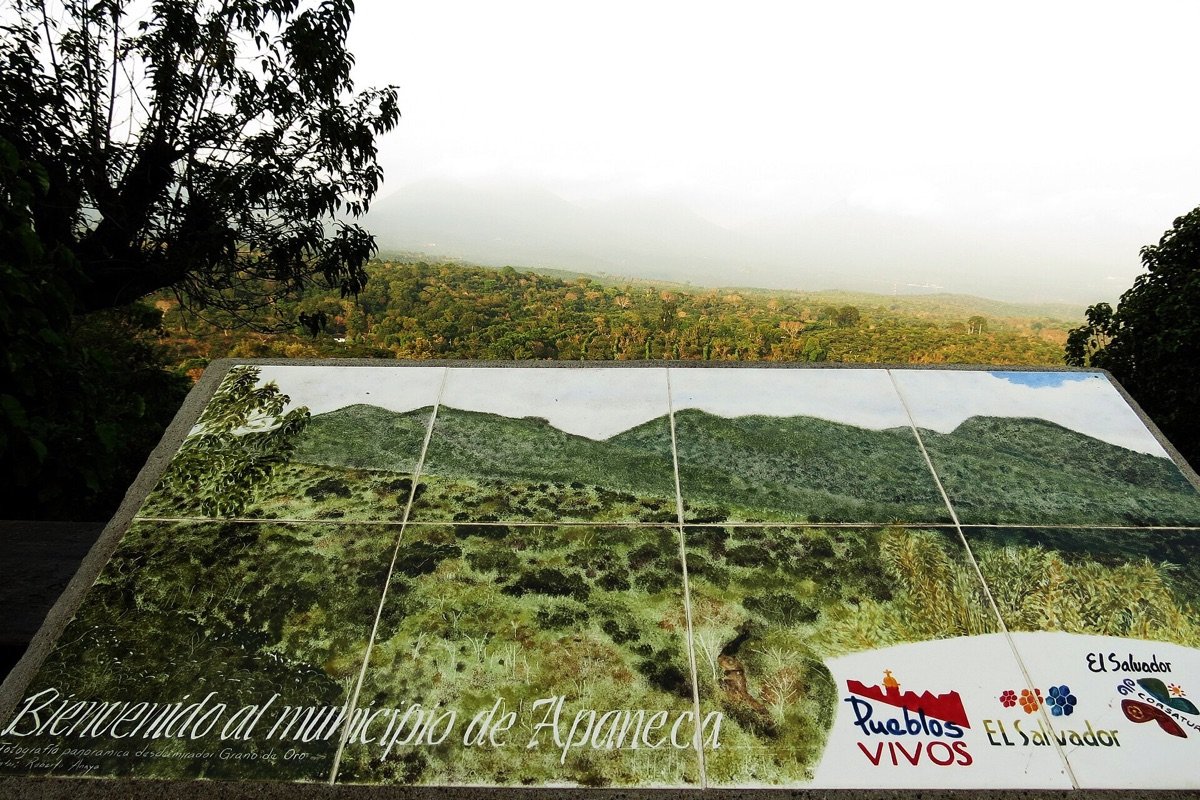 Paisaje de Apaneca en la Ruta de las Flores