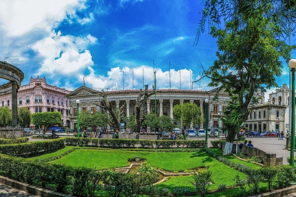 Parque Centroamérica en Quetzaltenango