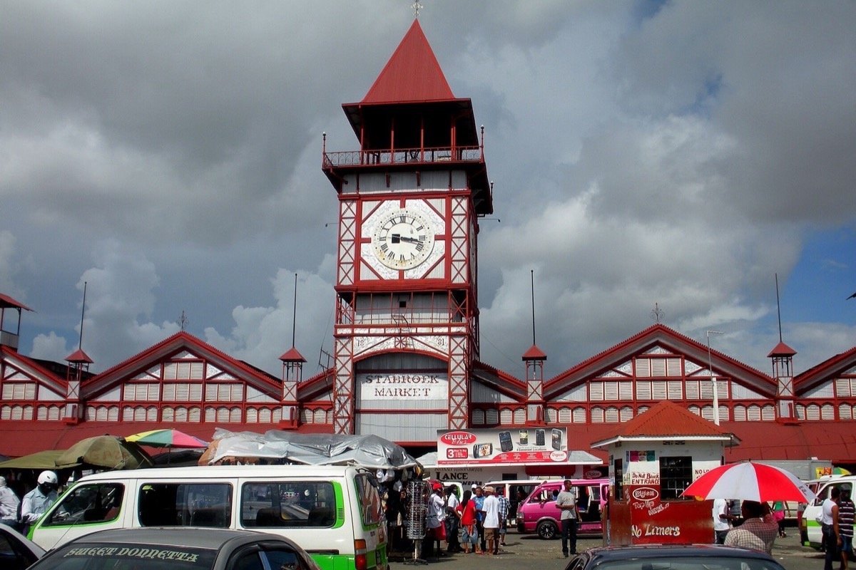 Mercado Stabroek en Georgetown