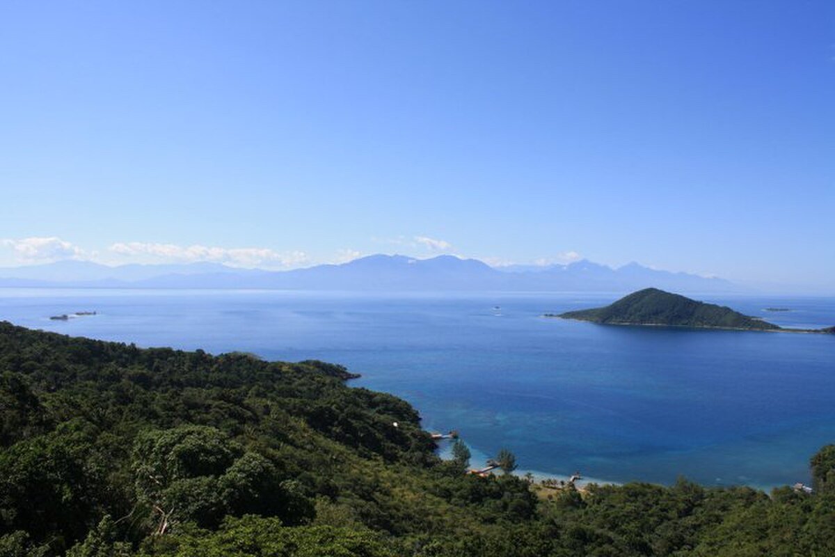 Vista de Cayos Cochinos desde el faro