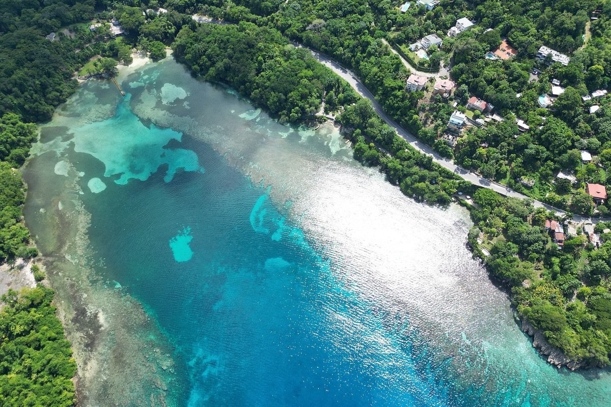 Paisaje de San San cerca de Port Antonio