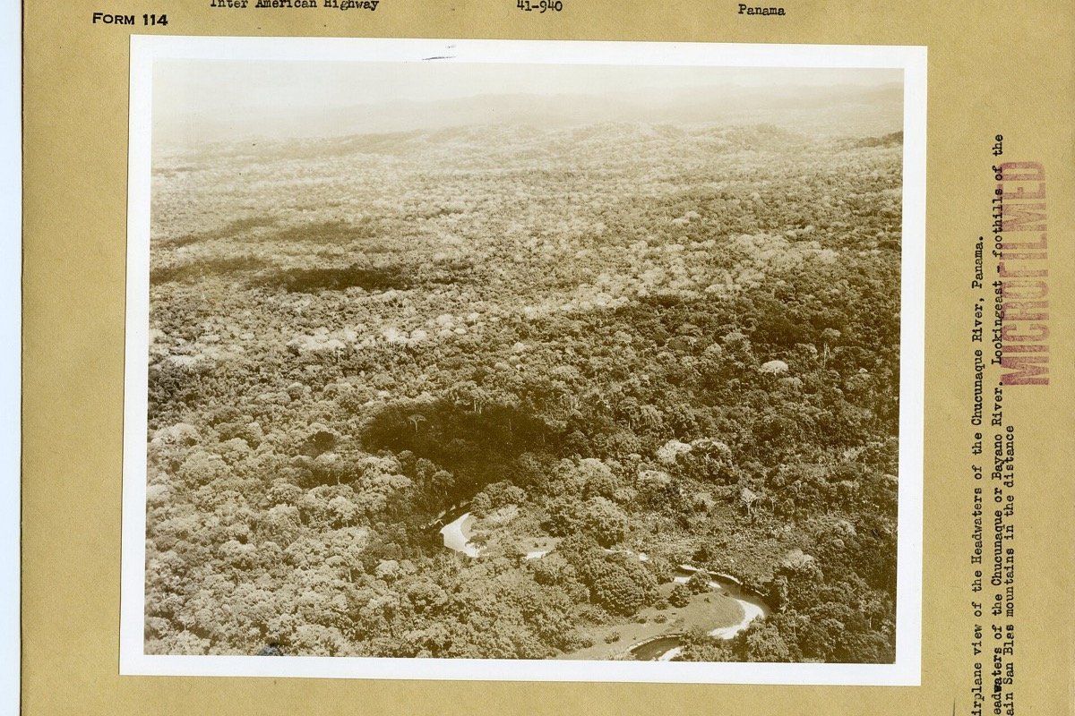 Cabeceras del río Chucunaque en Darién