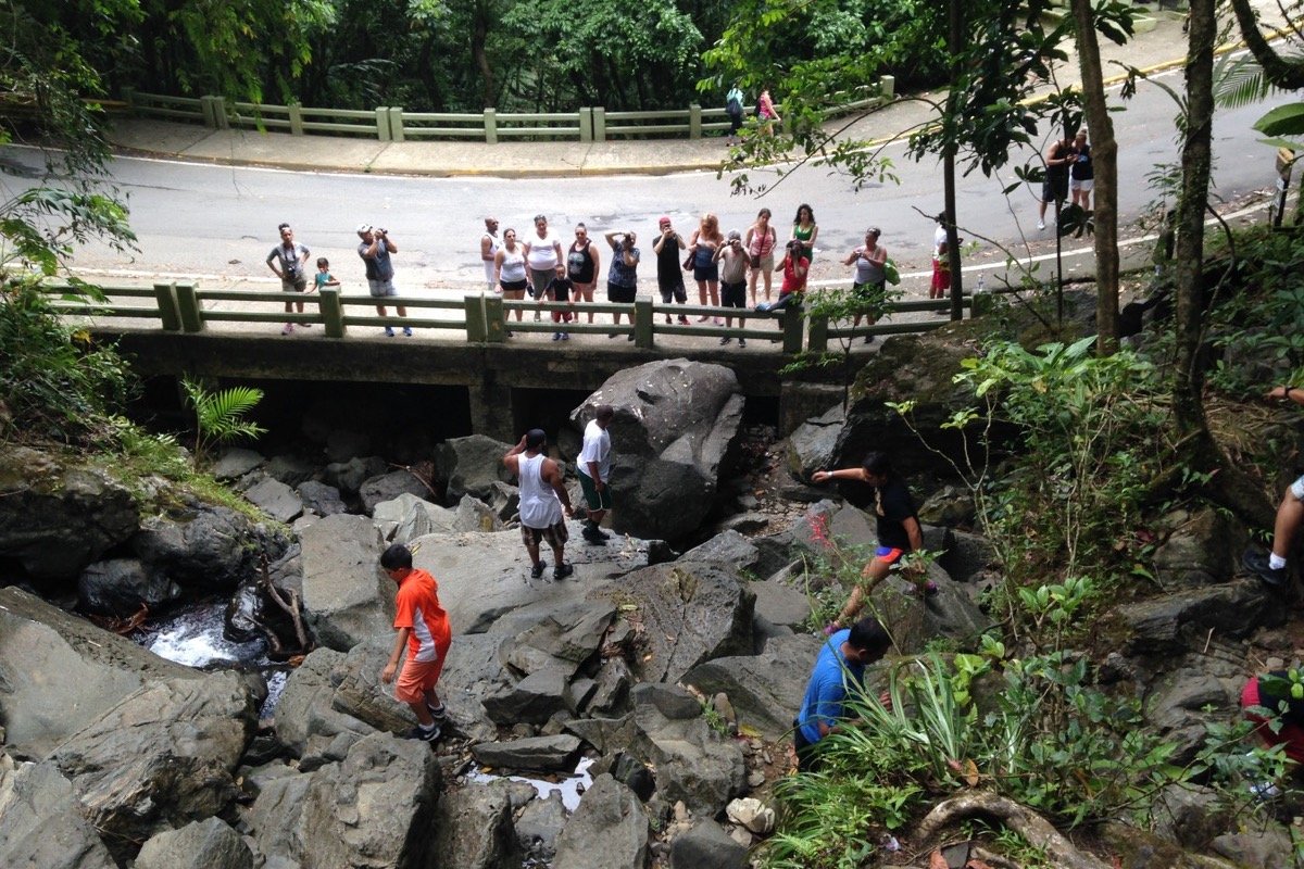 Cascada Juan Diego en El Yunque