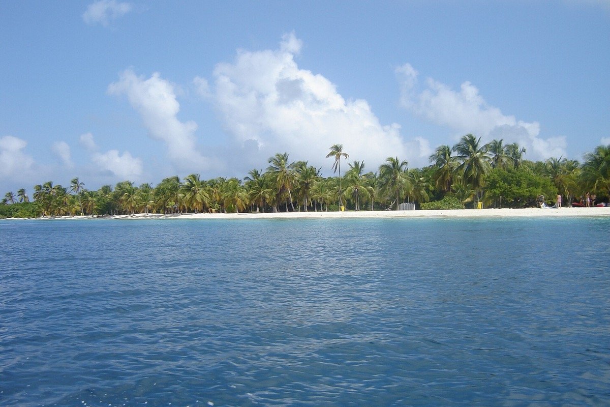 Playa de un cayo en Morrocoy
