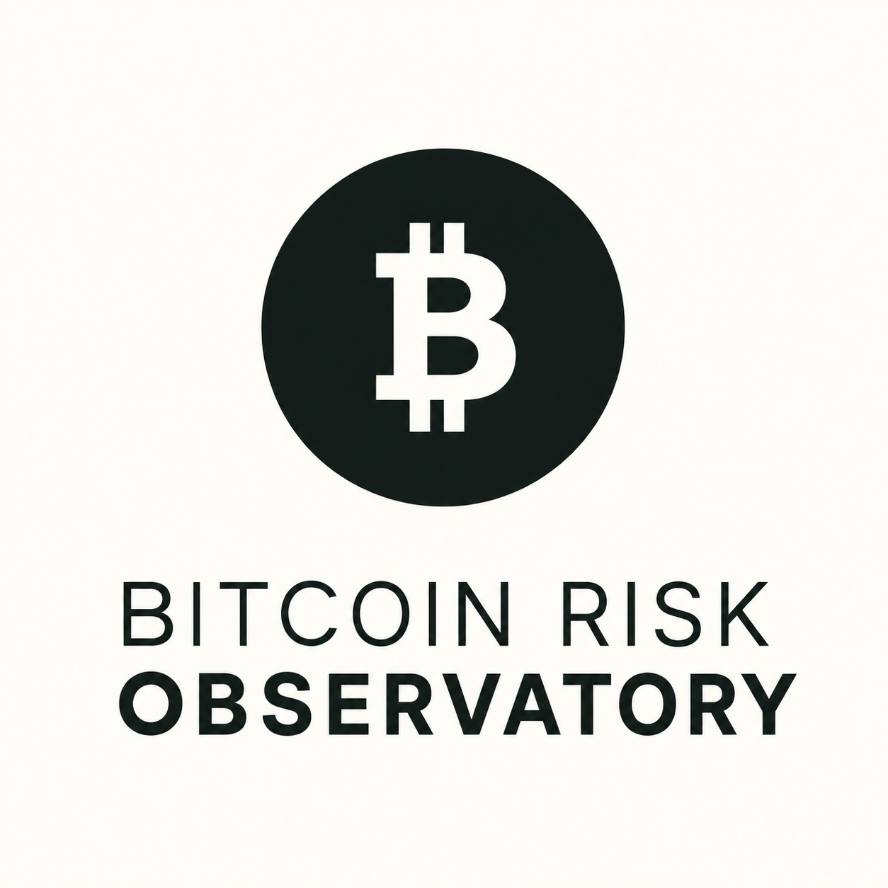 Logo de Bitcoin Risk Observatory